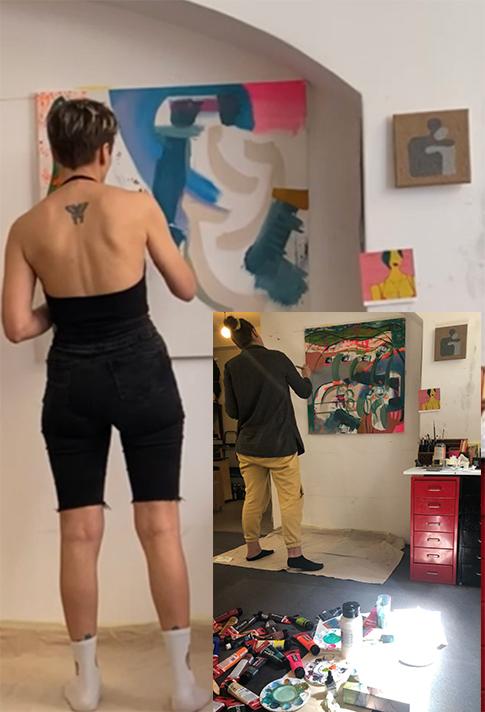 This is how the painting game looks like.