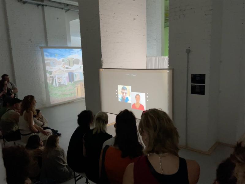 "Connecting to Partner" Performance at Soma Art space 2022