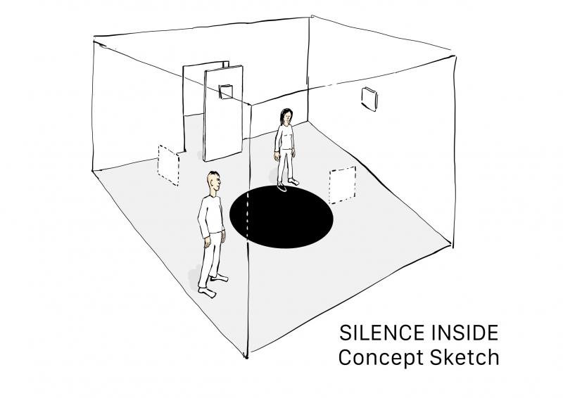 SILENCE INSIDE Concept Sketch