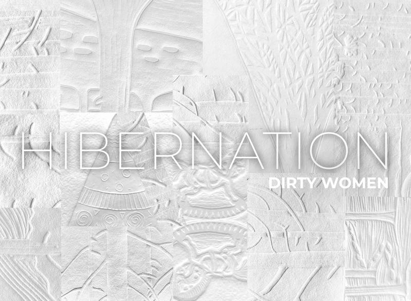 Blind embossing prints by Dirty Women