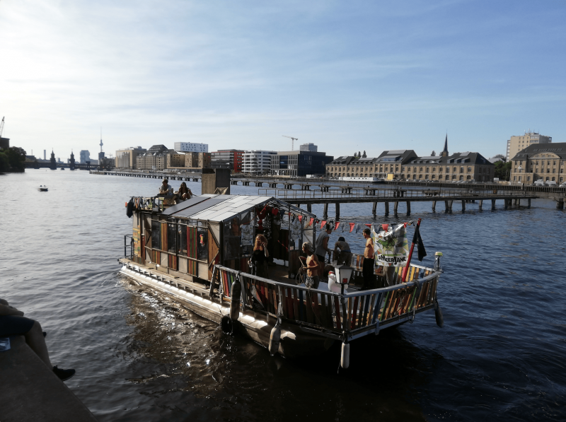 The Unkraut: Berlins most colourful boat