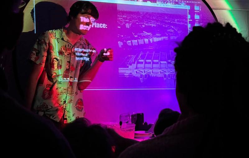 Project screening and class about smartphone video recording