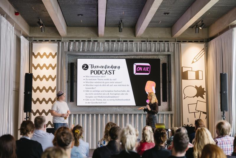 Vortrag im Konferenzraum beim Publix Open House