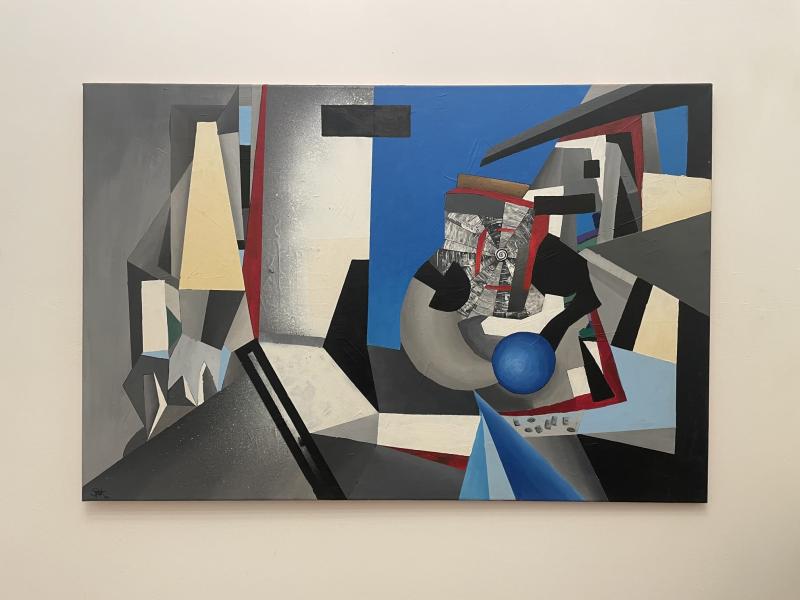Dionysian Dance II, 120x80cm, Eine Abhandlung von Spiralen