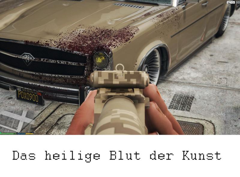 Das heilige Blut der Kunst