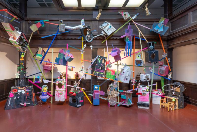 Mitmach-Ausstellung KinderKünsteZentrum "Tüftelei und Geistesblitz! Erstaunliche Erfindungen"