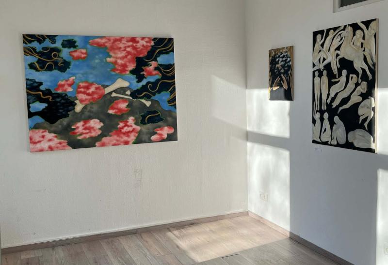 Ausstellung in den Silberstein Studios