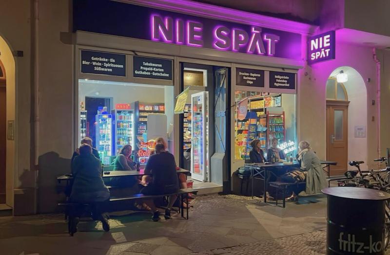 Der Nie Spät in Rixdorf