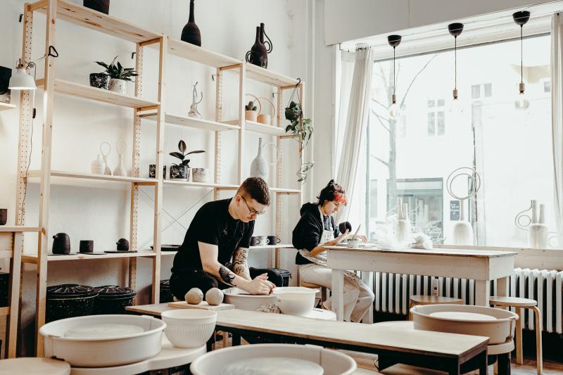 Studio working room