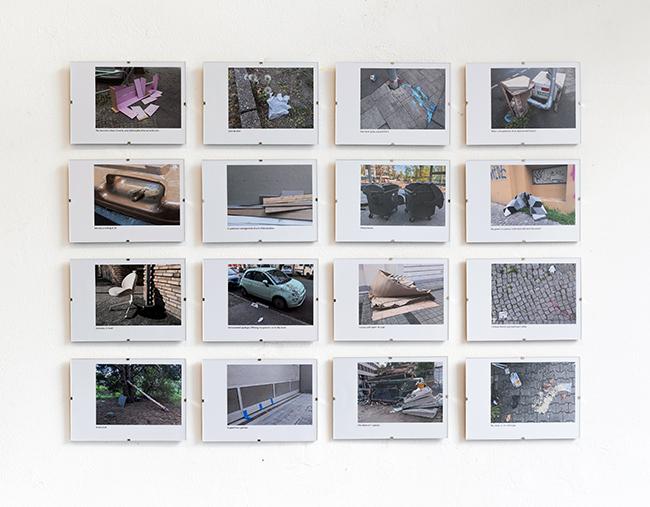 Ausstellungfoto "Very Vacant_The blank space within", Kaeshmaesh @das t/abor, Wien, 2025 (Foto: Johanna Lea Lassnig)