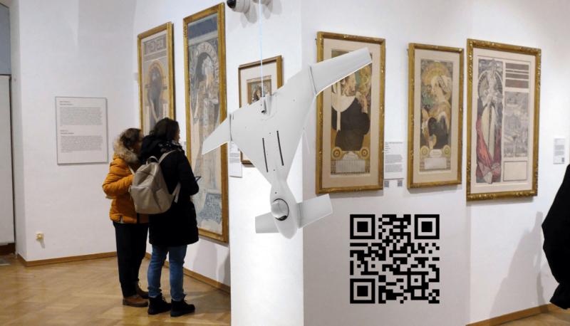 Der Fang / Intercept - Sound work with object & QR access / Visualisation 3