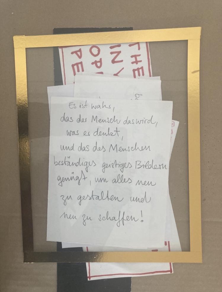 Der Geist ist vor der Materie