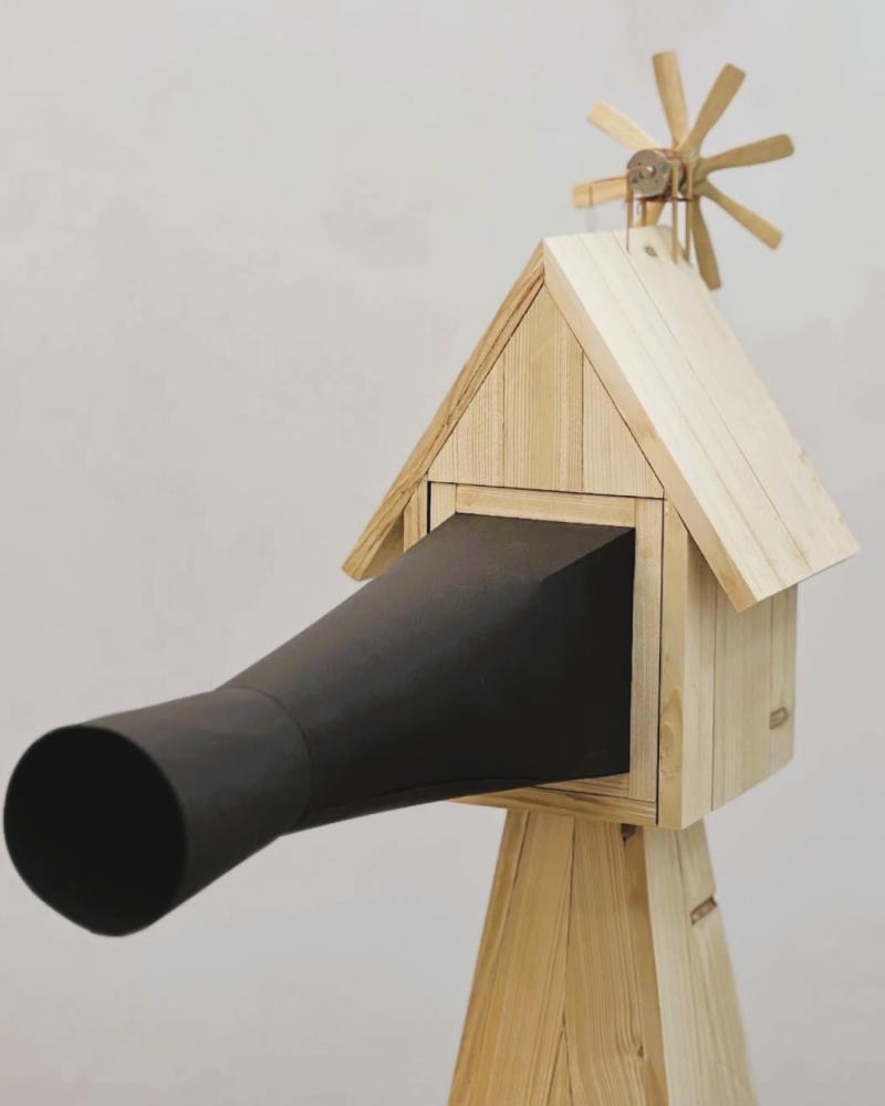 Windmill sculpture by Takashi Hokoi