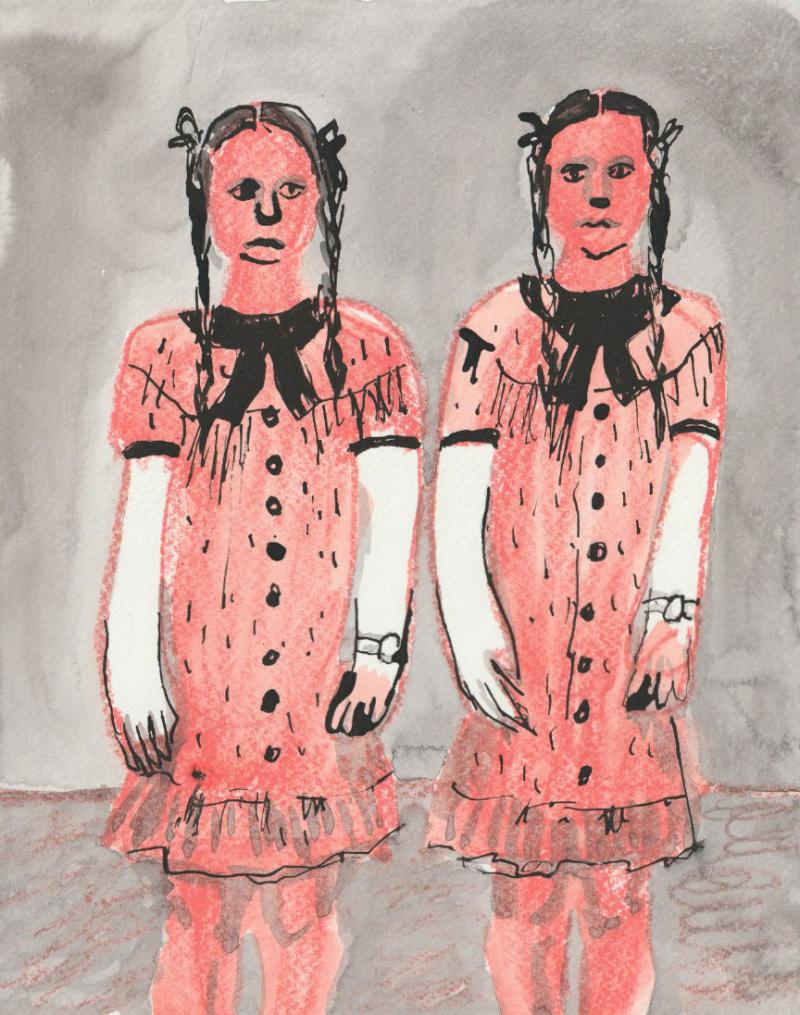Twin sisters