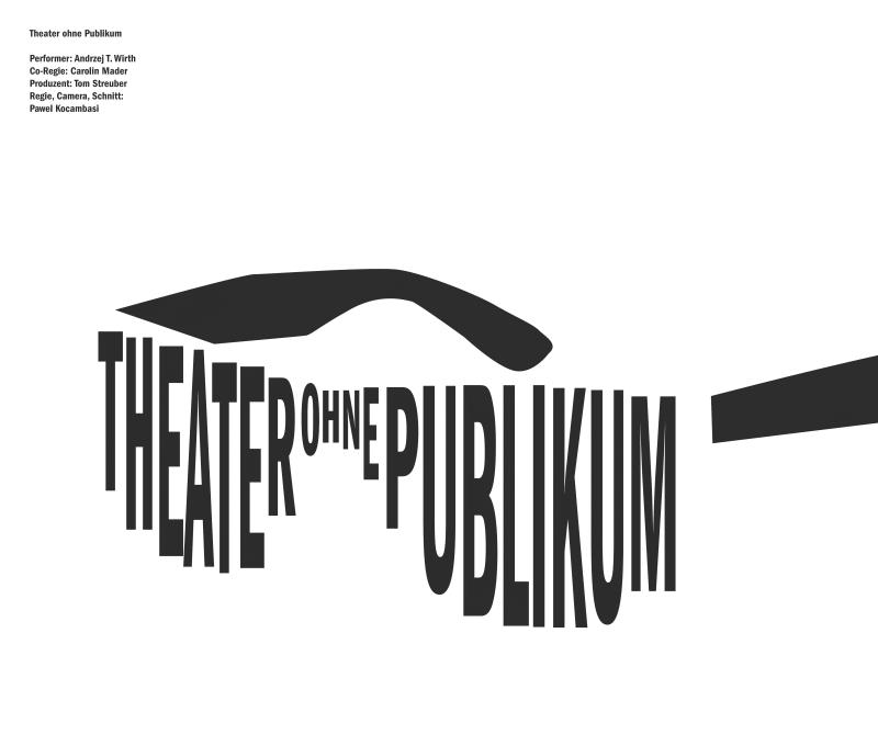 THEATRE WITHOUT AUDIENCE poster