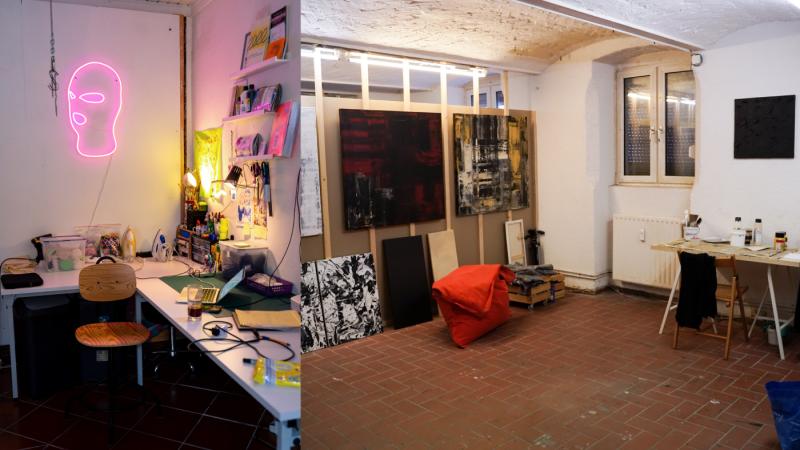 First wing of the studio wheelchair accessible