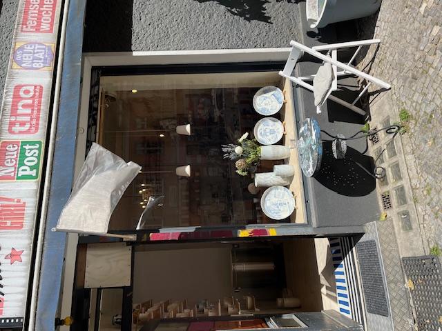 Der Eingang zum Atelier  in der Hobrechtstraße. 