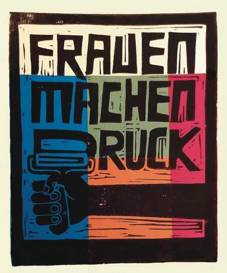 Frauen Machen Druck-Logo