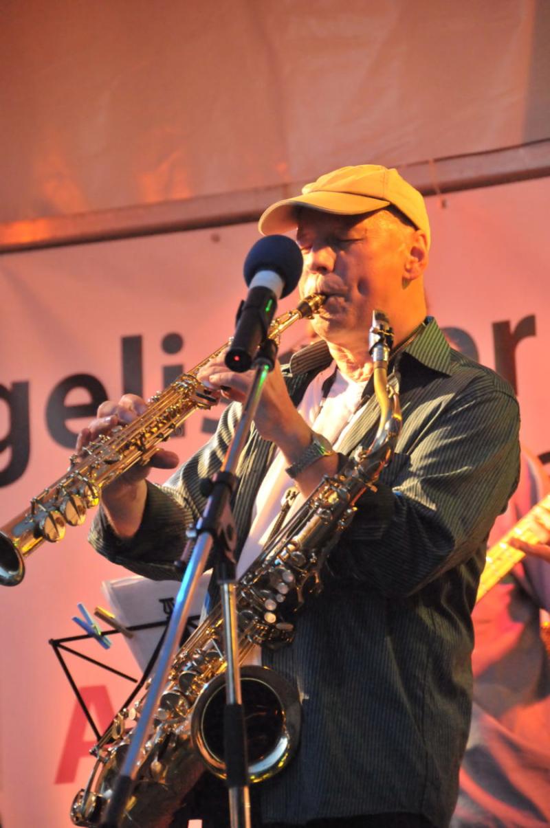 ein Saxophonist